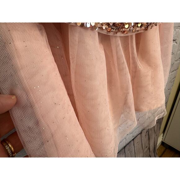 Girls Tutu Skirt and Sequin Party‎ Skirt and Top Set Size 7 - Picture 4 of 8